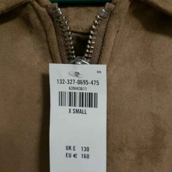 Abercrombie Faux Suede Jacket - Picture 2 of 2